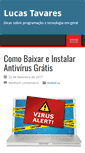 Mobile Screenshot of lucastavares.net